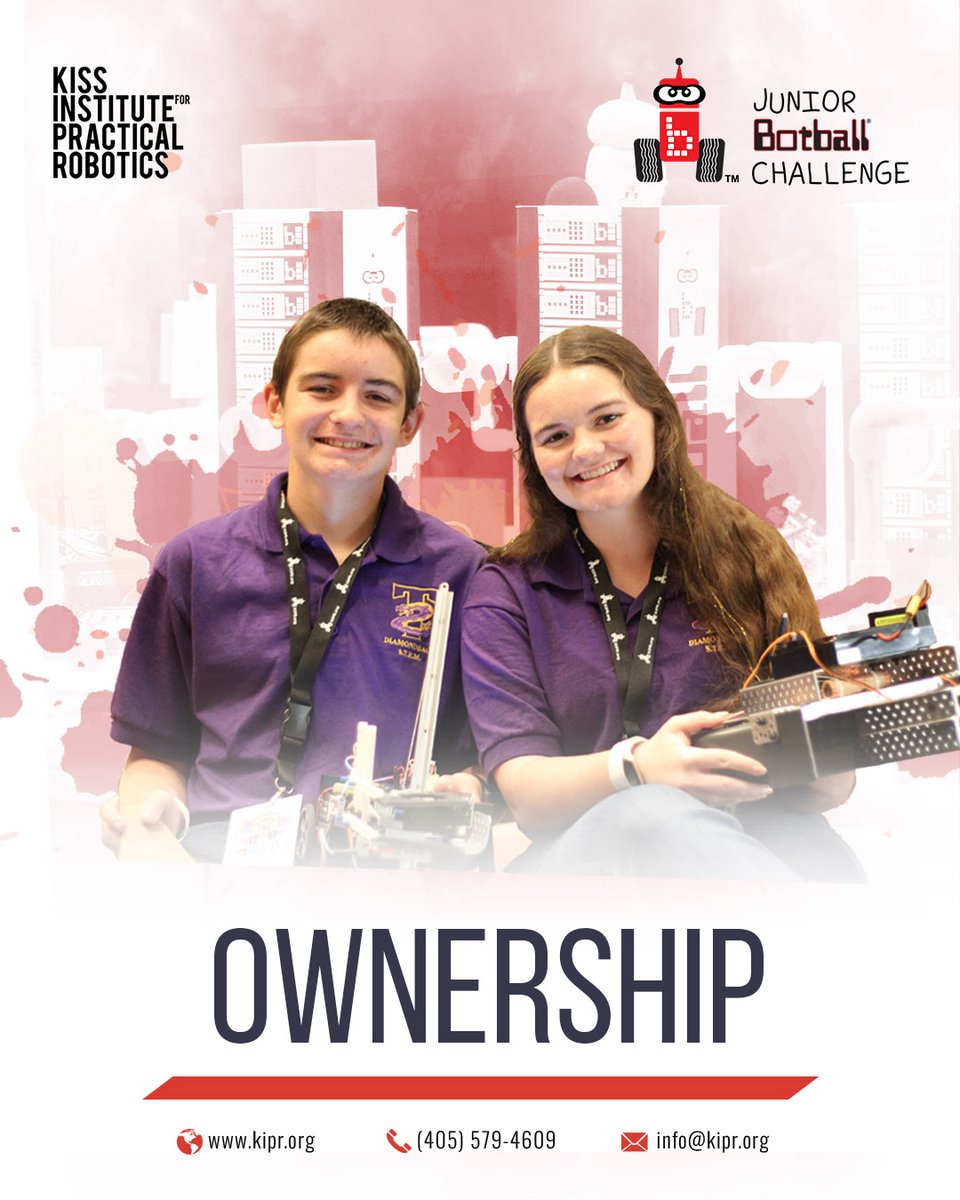 Building a robot teaches you how to take charge of your ideas, and your outcomes. 

📍 GCER 2025 will be held July 8–12 at the Embassy Suites by Hilton Norman Hotel &amp; Conference Center in Norman, Oklahoma.

🔗 Register:  kipr.org/gcer