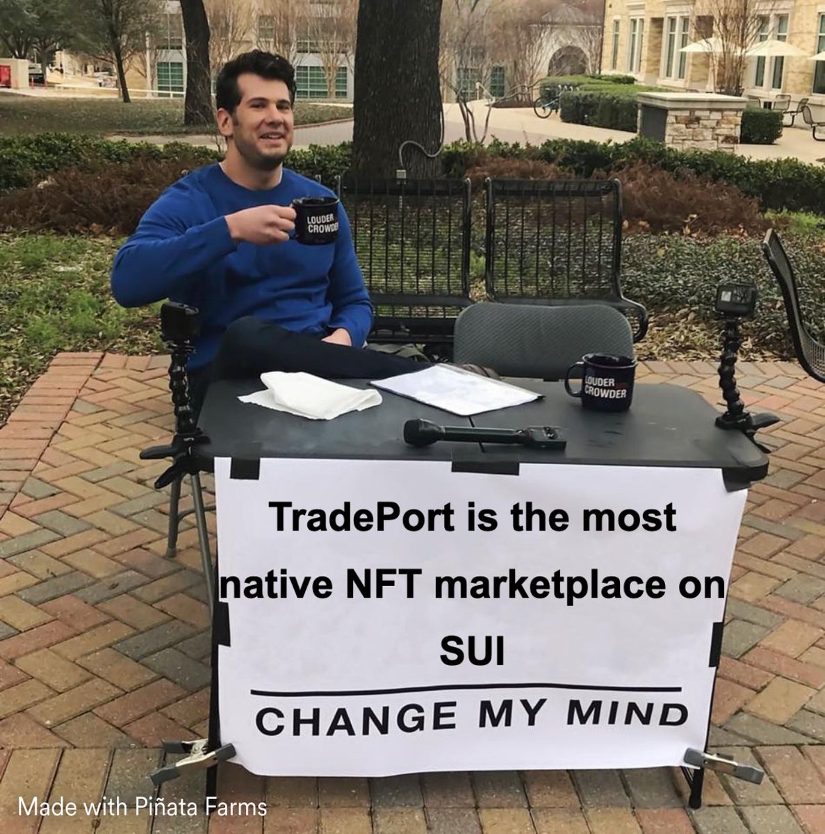 After looking through hundreds of complex use cases handled by our smart contracts and SDKs, I can confidently say: <a href="/tradeportxyz/">TradePort</a>  is the most native NFT marketplace on <a href="/SuiNetwork/">Sui</a> 🌊🌊🌊