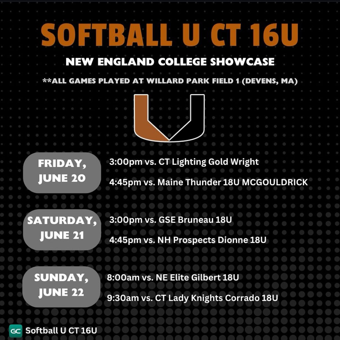 Maddie Deldin 2027 (@maddiedeldin) on Twitter photo Here is my schedule for the weekend at the NE College Showcase in Devanโs MA. So excited to get back out there with my team!! <a href="/CoastRecruitsSB/">Coast Recruits ๐ฅ</a> <a href="/CoastRecruits/">Coast 2 Coast Recruits</a> <a href="/NCSACoachDaily/">Jess Daily</a> <a href="/NCSA_Softball/">NCSA Softball</a> <a href="/TopPreps/">College Coaches / Scouts / College Recruiters</a> <a href="/SportPrepX/">SportPrepX</a> Here is my schedule for the weekend at the NE College Showcase in Devanโs MA. So excited to get back out there with my team!! <a href="/CoastRecruitsSB/">Coast Recruits ๐ฅ</a> <a href="/CoastRecruits/">Coast 2 Coast Recruits</a> <a href="/NCSACoachDaily/">Jess Daily</a> <a href="/NCSA_Softball/">NCSA Softball</a> <a href="/TopPreps/">College Coaches / Scouts / College Recruiters</a> <a href="/SportPrepX/">SportPrepX</a>