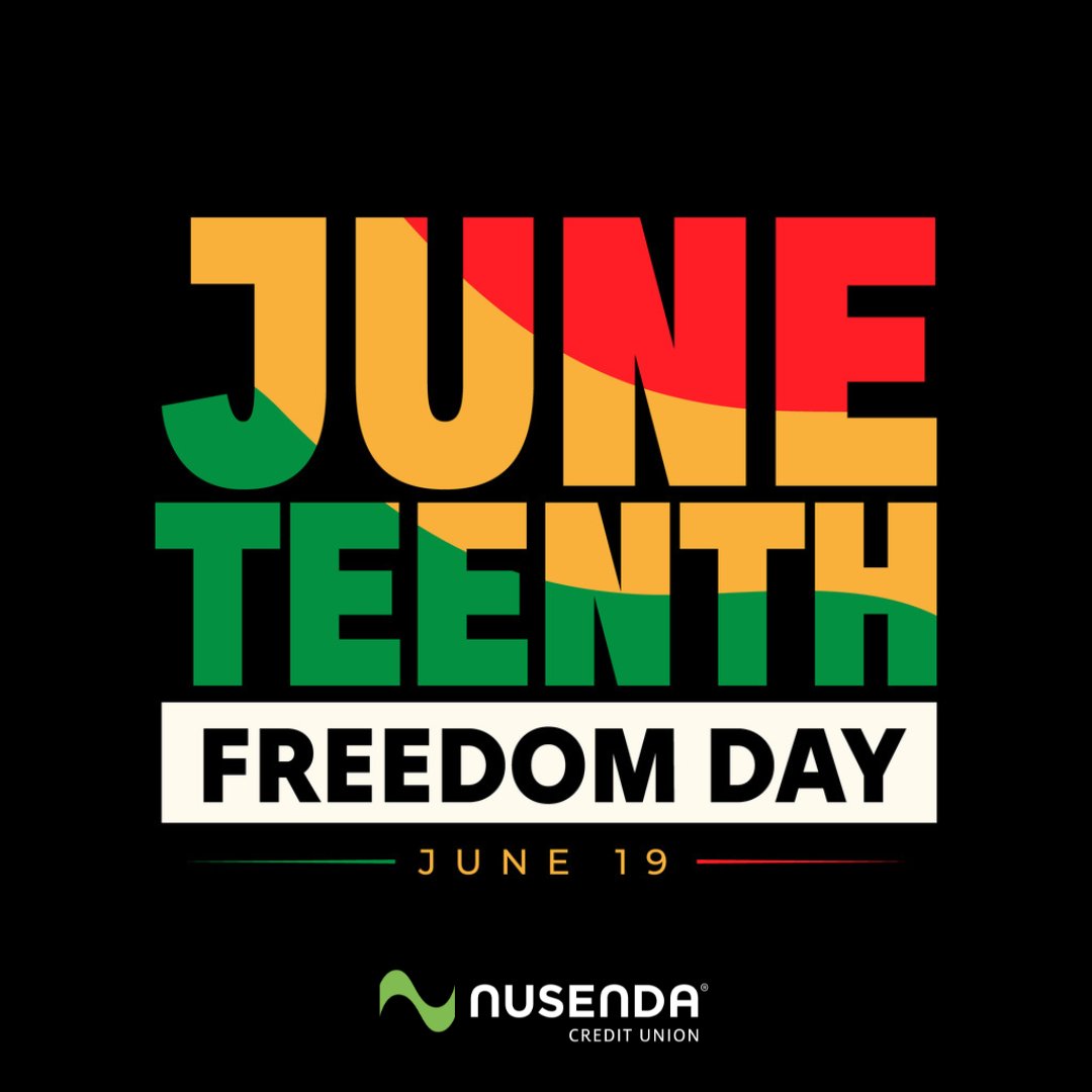 📅 In honor of #Juneteenth, all Nusenda branches will be closed Wed, June 19.

We celebrate freedom, resilience, and progress.

“Freedom is never really won, you earn it and win it in every generation.” — Coretta Scott King

#NusendaCares #FreedomDay