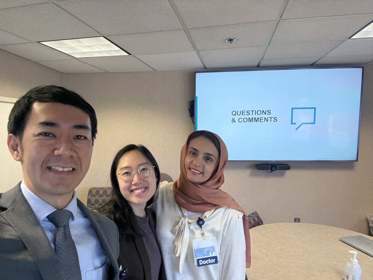 Takahiro Matsuo (Taka), MD (@takamatsuo_id) on Twitter photo We advanced fellows have completed our final research presentations!
Thank you for the valuable feedback!
<a href="/MayoClinicINFD/">Mayo Clinic Infectious Diseases</a> #OrthoID #TxID <a href="/ID_ologist/">Syeda Sahra</a> We advanced fellows have completed our final research presentations!
Thank you for the valuable feedback!
<a href="/MayoClinicINFD/">Mayo Clinic Infectious Diseases</a> #OrthoID #TxID <a href="/ID_ologist/">Syeda Sahra</a>