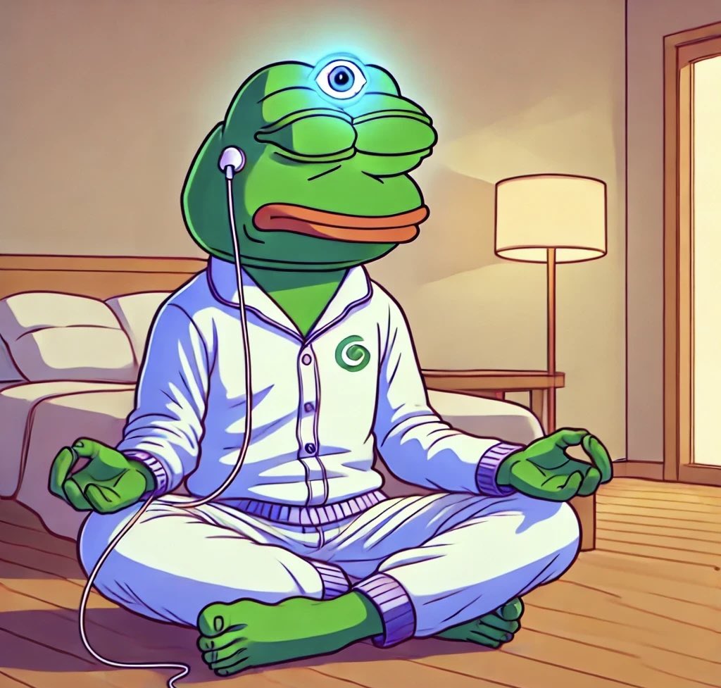 Steady waves &amp; clear intentions to you, healing voyagers. 🌞✨

Today, 3rd Eye is starting his day by rewiring from the inside out… with the Fisher Wallace Stimulator. ⚡🧠

This little device sends gentle pulses to the brain, boosting serotonin, lowering cortisol &amp; helping