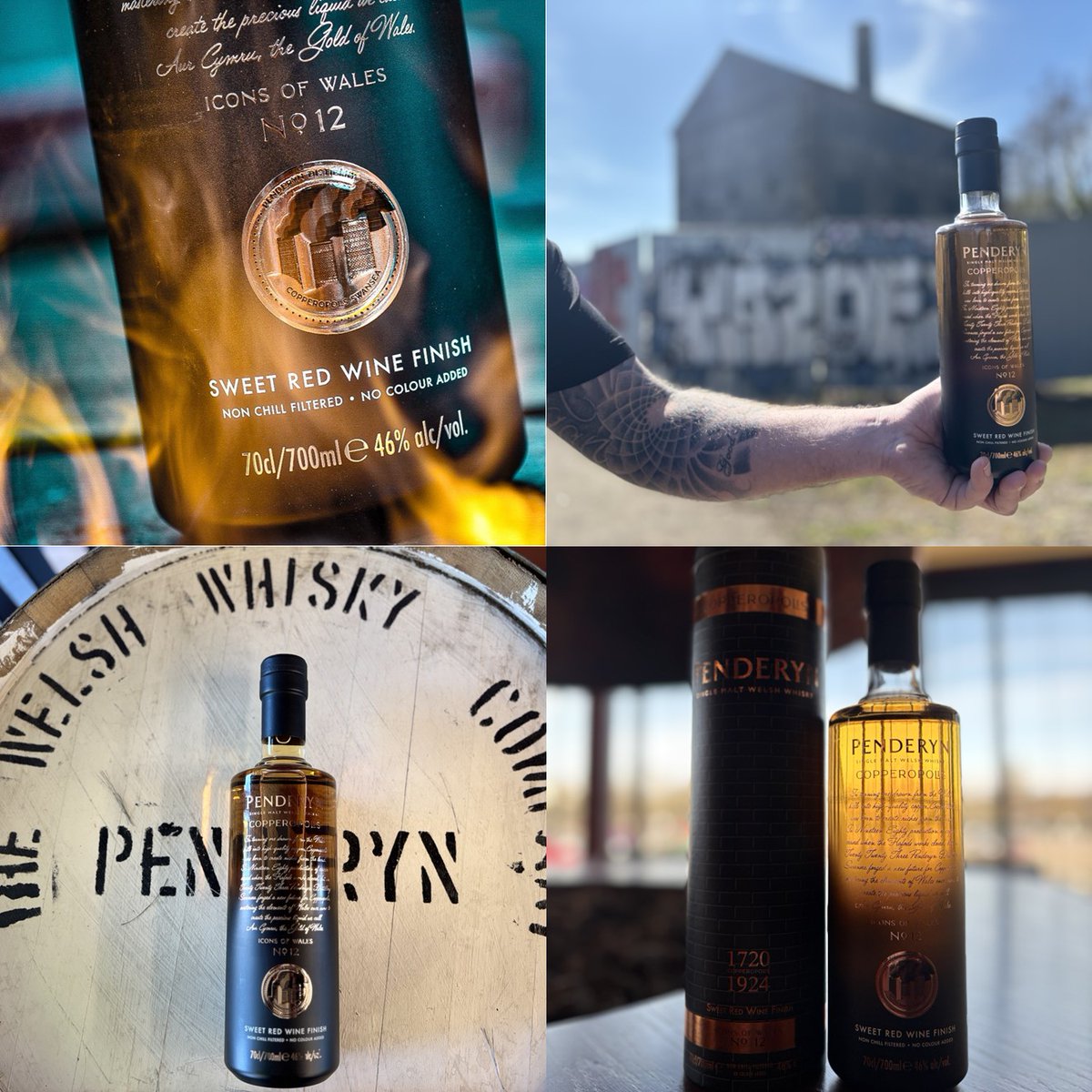 We have Icons of Wales #12 - Copperopolis back in the online store!! (UK only) penderyn.wales/product/pender…. And in the 3 Distillery Shops -Penderyn/Llandudno (Weds-Sun) and Swansea (Weds-Sat)

#Whisky #Whiskey #WelshWhisky #Wales #Penderyn
