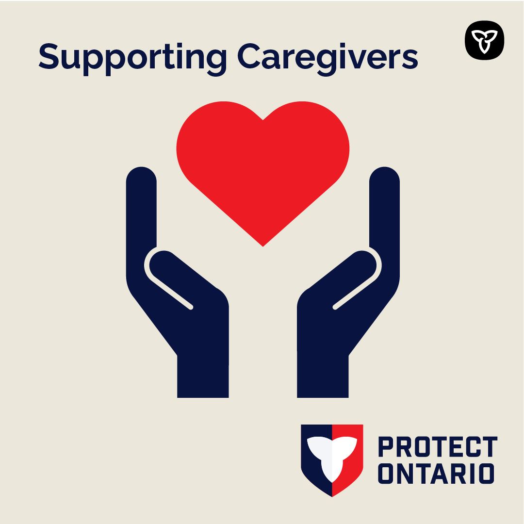 Do you, or does someone you know help care for a family member, neighbour, or a friend? #Caregivers can get help by connecting with peer supports and resources related to mental health and well-being through ontariocaregiver.ca