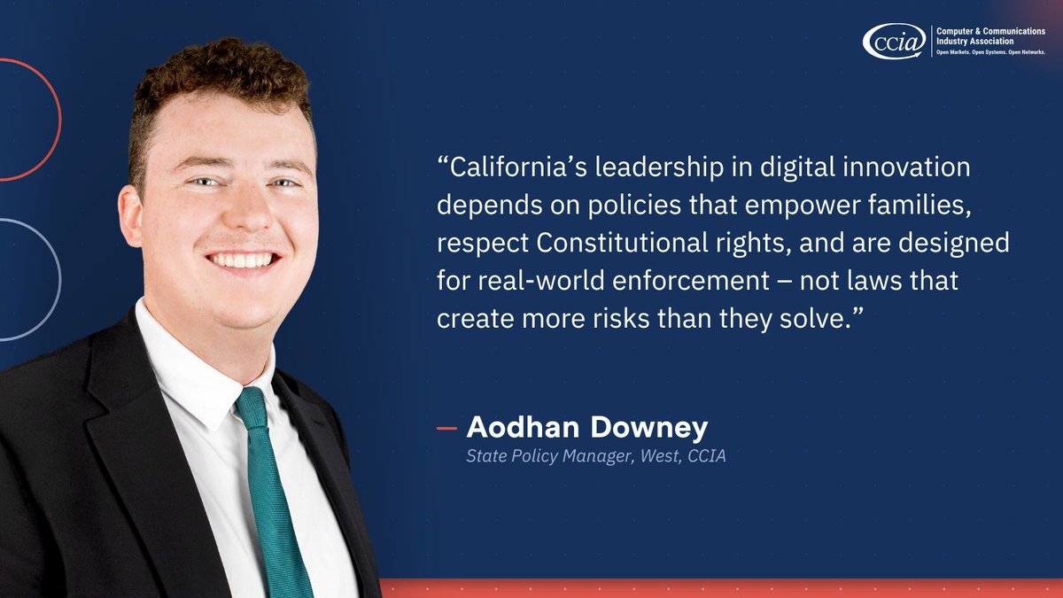 California’s AB 853 would force platforms and device makers to implement content tracking tech before it's ready. CCIA supports transparency, but rushed mandates risk higher costs, stalled innovation, and serious privacy harms, like requiring retention of location or device data