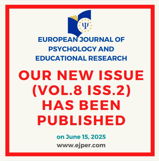 ejper_'s tweet photo. We are pleased to announce that our latest issue   (Vol.8, Iss.2) has been released.
See https://t.co/ZuB6qXpPj2
#ebsco #eric #erihplus #journal #educationalscience #educationalpsychology #article #educationalresearch #peerreviewed #submission #phd #academic #academicresearch https://t.co/IH83zlYAi5