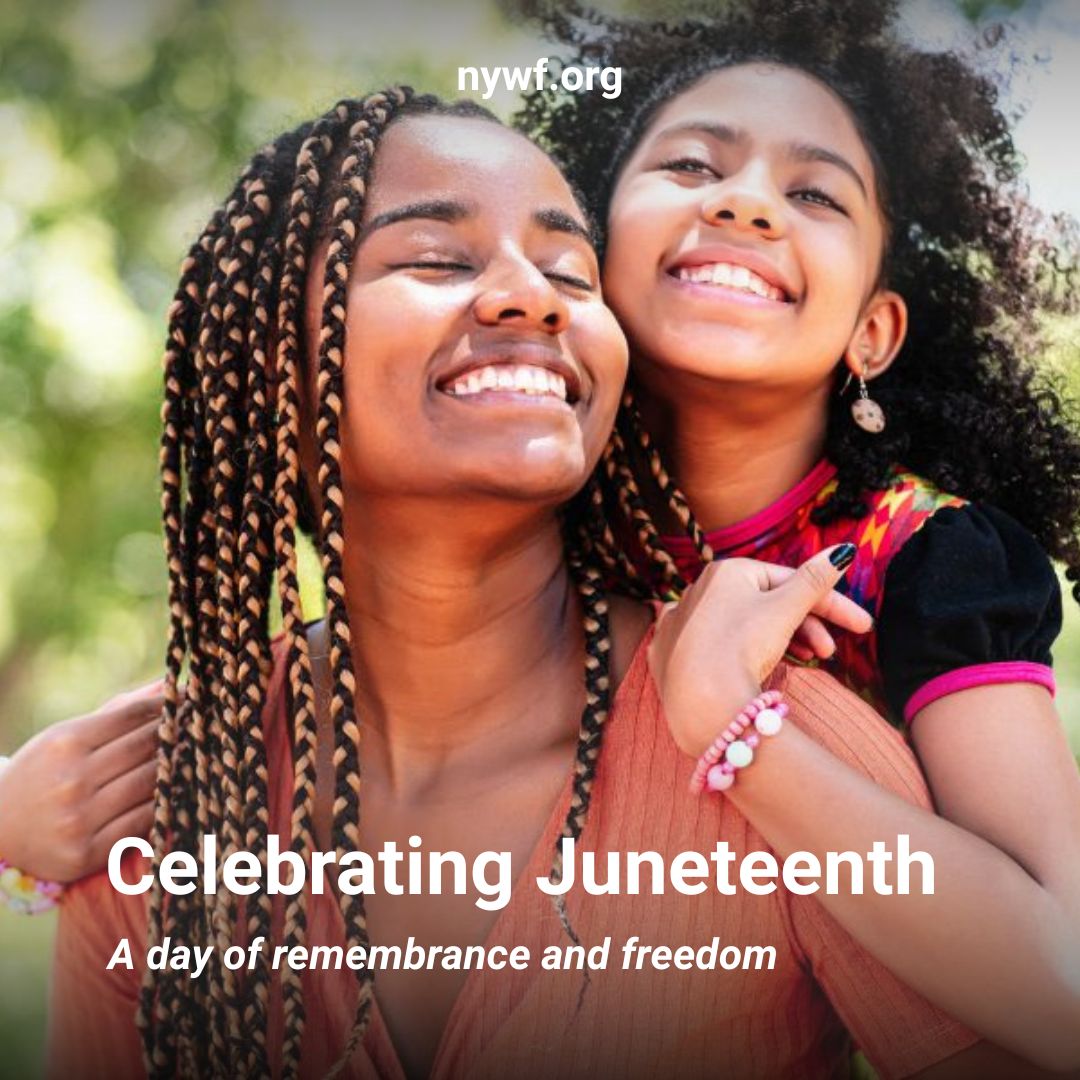 This #Juneteenth, we honor the legacy of Black freedom, resilience, and resistance.​

At The Foundation, we support Black women, girls, and gender-expansive people who lead movements for justice. True freedom means access, opportunity, safety, and dignity for all.