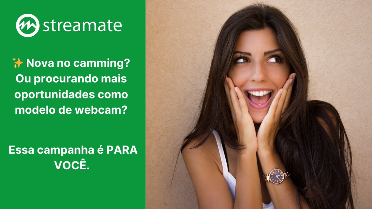 StreamateBrazil's tweet image. ✨ New to camming? Or just looking for more opportunities as a webcam model?
This campaign is for YOU.
We’re helping models grow their reach in Brazil — no past experience needed.
🎥 Ready to get started? Send us a DM.
#ModelLife #StreamateBrasil #Oportunidade
