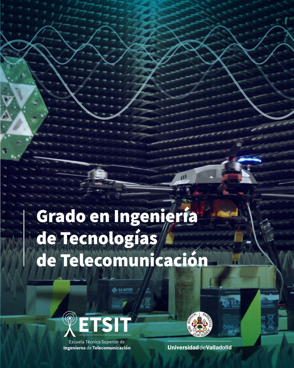 Desde el aula al mundo profesional. Crea la tecnología del futuro.
✅ En <a href="/ETSIT_UVa/">ETSIT_UVa</a>  contarás con prácticas reales en empresas líderes.
💪 Aprende, aporta, crece.
Prepárate para destacar.

📎 Más info en 👉 etsit.tel.uva.es
#UVa #Teleco #Valladolid