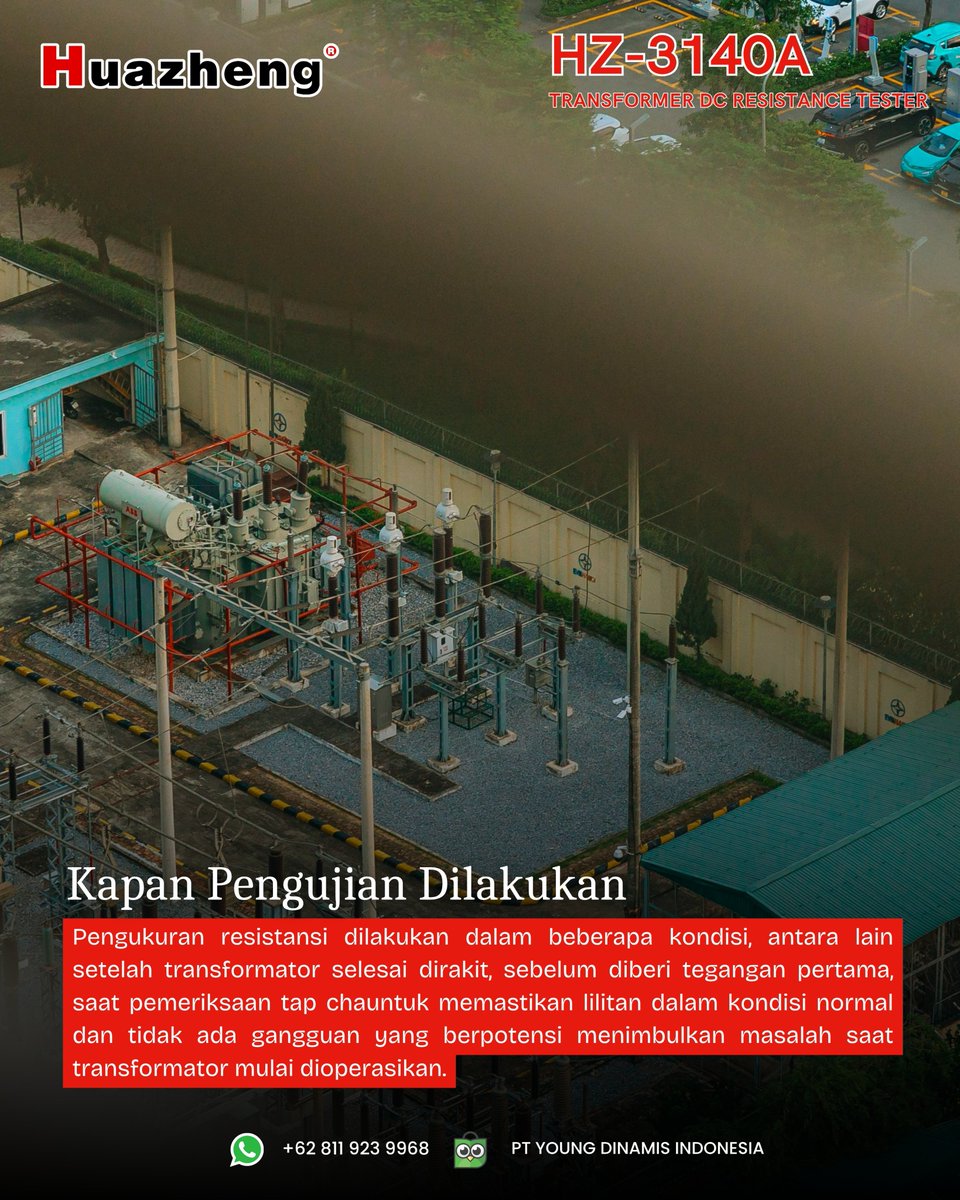youngdinamis's tweet image. Kenapa Trafo Harus Dites Resistansinya?

#Huazheng #HZ3140A #PLN #PLTU #PLTA #Listrik #Manufaktur #Transformator #PengujianTransformator #PengujianListrik #PeralatanUji #TeknikElektro #MaintenanceListrik   #TrafoIndustri #AlatUjiListrik  #InspeksiTrafo #SistemTenagaListrik