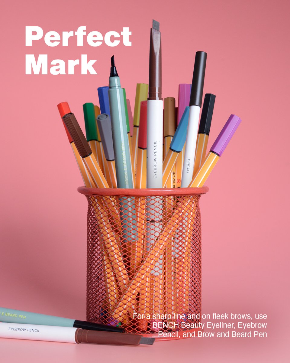 Pens and pencils? Check. Brows and eyeliner? Double check!
The ultimate school supply glow-up is here.

✨Buy Official, Buy Original!

🏫 shop.bench.com.ph
🏫 bit.ly/LazBench
🏫 shope.ee/4pkMdf4e1J
🏫 zalora.com.ph/store/bench
🏫 tiktok.com/@benchtmoffici…
