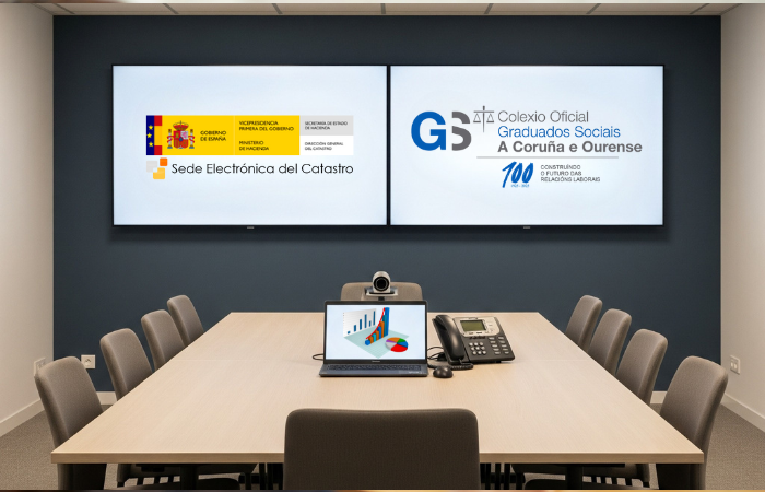 📅 El 18/06 se celebró la reunión de seguimiento del convenio 2023 entre el Catastro y el Colegio de Graduados Sociales de A Coruña y Ourense. Se evaluó el servicio y se propuso una acción formativa conjunta.
 🔗 graduadossociales.org/es/noticias/re…