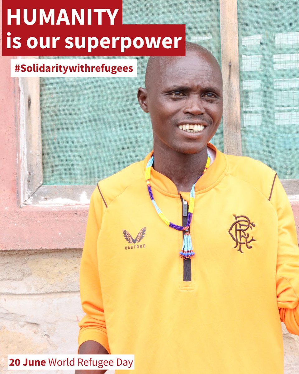 “I may have lost my home, but not my hope. Your solidarity keeps it alive.”

#solidaritywithrefugees
#WorldRefugeeDay
#humanityisourstrength
#humanityisoursuperpower