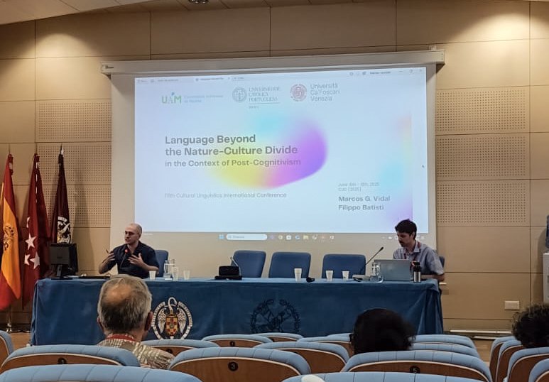 Marcos G. Vidal (@dialogicista) on Twitter photo It's not the Foucault vs. Chomsky debate, but something even better. <a href="/disorderlinesss/">Filippo Batisti</a> and myself yesterday at the CLIC conference in Complutense It's not the Foucault vs. Chomsky debate, but something even better. <a href="/disorderlinesss/">Filippo Batisti</a> and myself yesterday at the CLIC conference in Complutense