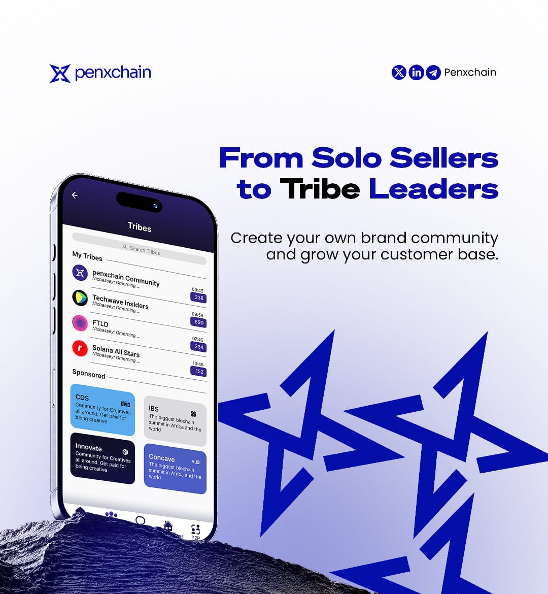 PENXCHAIN_'s tweet photo. From Solo Sellers to Tribe Leaders!
Build your own brand community on @_NEOMART and turn customers into loyal tribe members.
๐น Create
๐น Grow
๐น Lead
The future of decentralized commerce is community-driven.
#PENXCHAIN #Web3 #CommunityCommerce #TribeEconomy #ZKPowered #Aleo https://t.co/d77TmofnBW