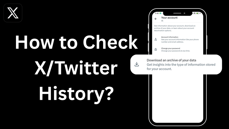 AccountBoy68's tweet photo. 🕵️‍♂️ Want to view your full X history? Here's how to download everything: tweets, likes, DMs, searches &amp; more.
📥 Plus: how to clear your search history &amp; manage interactions.
🔗Read the full guide: https://t.co/FMjcRobYPu
#checkxhistory #twitterhistory https://t.co/7Gfny1VFIa