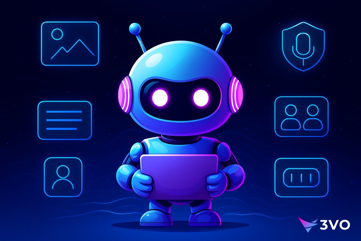 3vo_me's tweet photo. 3VO Dev. Weekly updates:

→ System architecture takes shape.
→ Posting and search go live.
→ 3VOgram gets sharper.
→ Agents begin to wake up.

You'll see when it clicks.

#Web3 #AIagents #dApp #Web3Dev #DevUpdates https://t.co/tCKqhPezvi