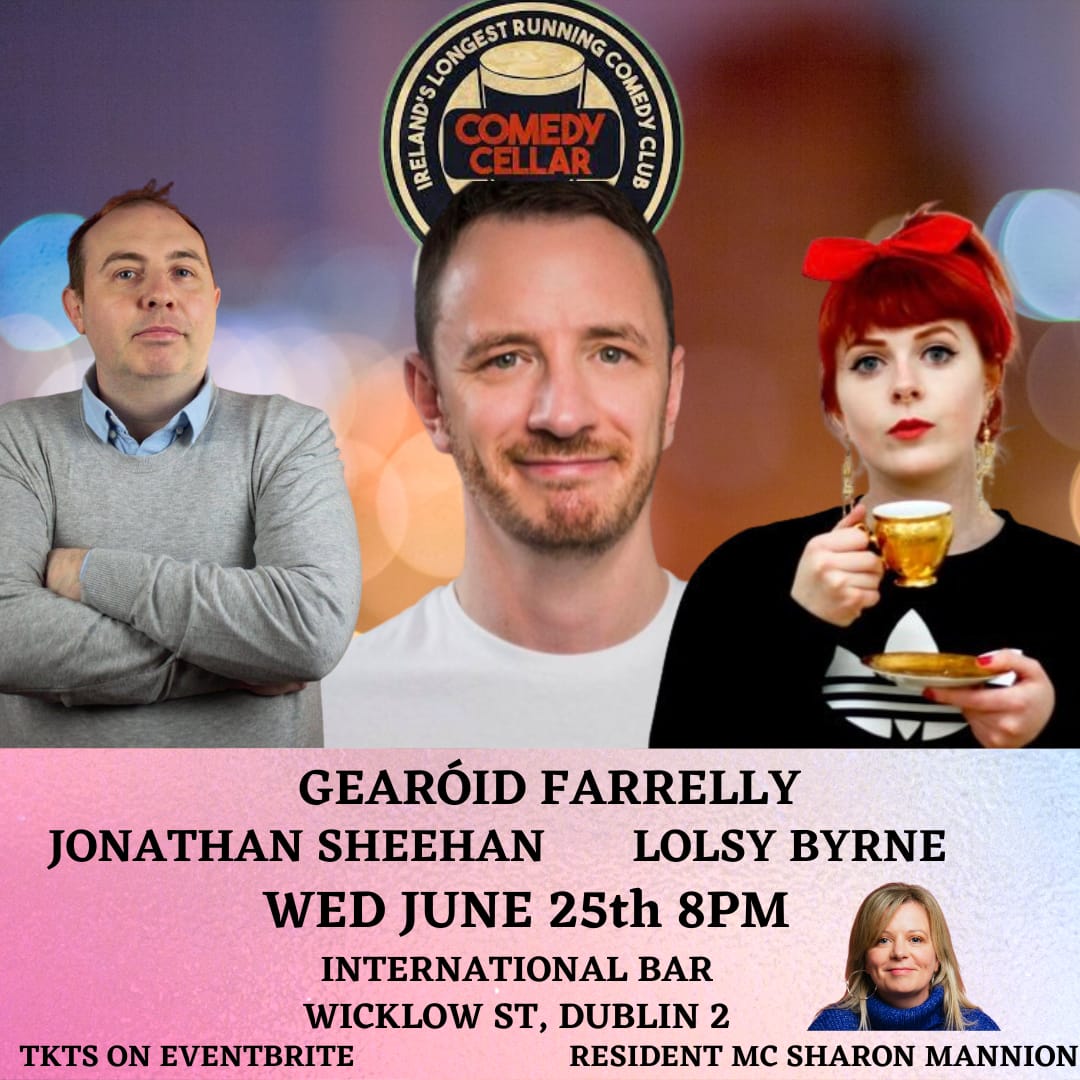SharonMannion2's tweet image. Gags from the first half hitting our friend from Vancouver right about...now! ๐
๐
Back Next Wed June 25th 8PM ๐๐
Tkts
๐
eventbrite.co.uk/e/comedy-cellaโฆ
AND!
We're BACK at this years Paddy Power Comedy Festival
Whelans Sat July 26th at 4.30pm๐ฅ
Tkts ๐
ticketmaster.ie/paddy-power-coโฆ