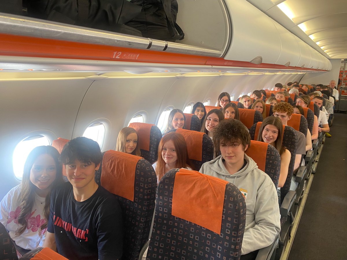 All ready for take-off ✈️ senior Paris trip 2025! 🇫🇷