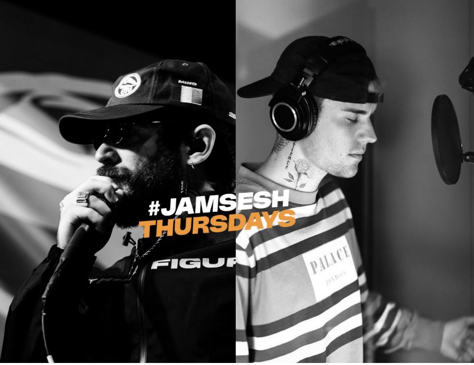 One's a mad scientist of sound, the other a global pop powerhouse — today we collide the worlds of Jon Bellion &amp; Justin Bieber.

Different in tone, similar in soul. Expect layered lyrics, bold production &amp; pure vibes.

Link drops @ 6:20PM
Hosted by <a href="/1ethansempa/">sensei 🥷🏽</a>

#JamSeshThursdays