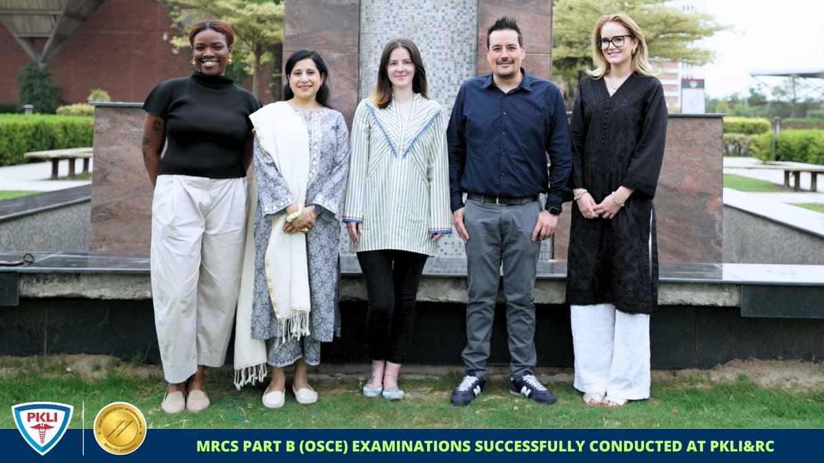 MRCS Part B (OSCE) Examinations Successfully Conducted at PKLI&amp;RC

PKLI&amp;RC hosted the MRCS Part B (OSCE) examinations for the very first time in Pakistan, having been selected as an official examination center by the prestigious Royal College of Surgeons of England.