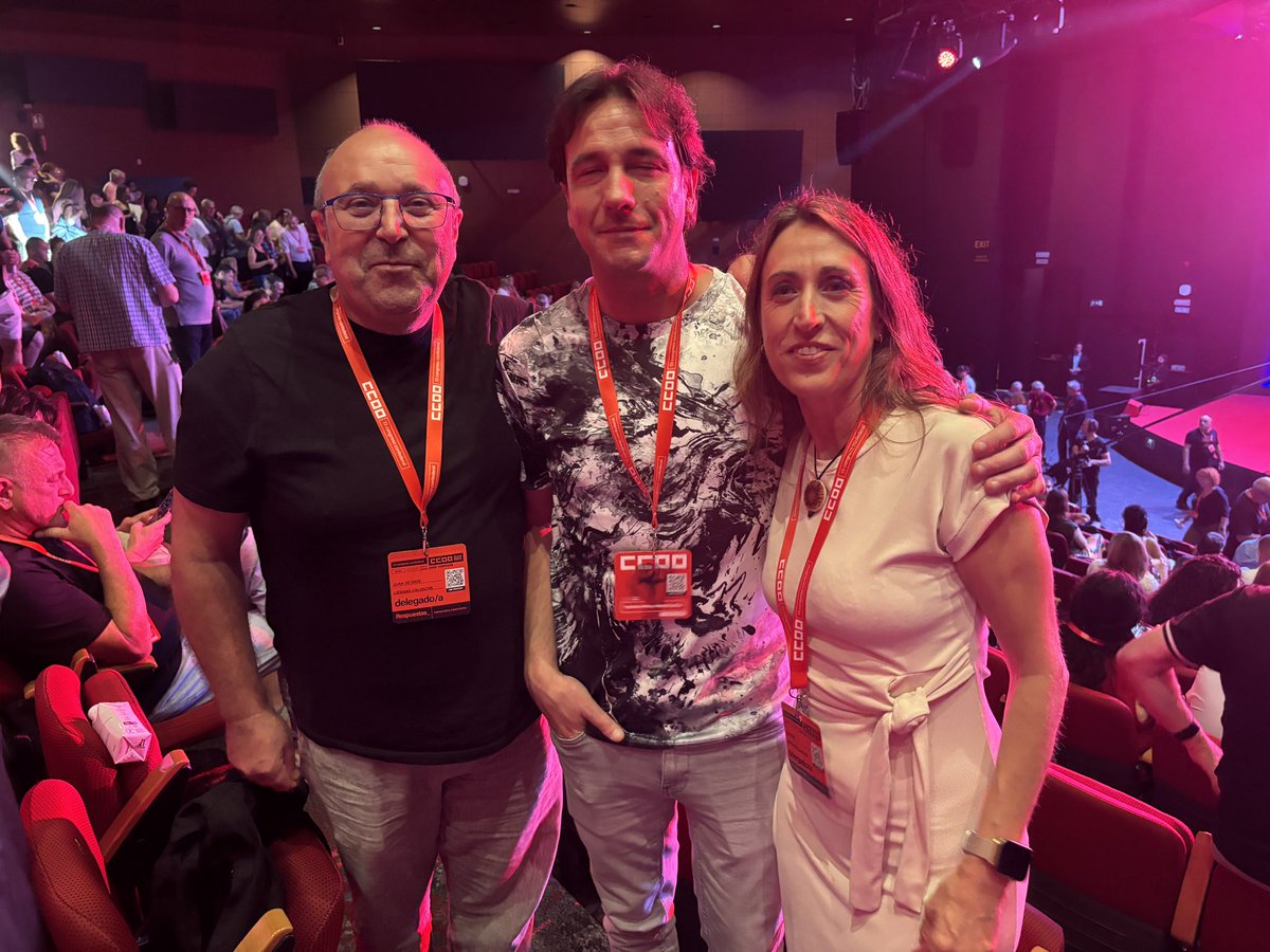 FSS CCOOPV (@sanitat_ccoopv) on Twitter photo Estamos en el #13CongresoCCOO de la <a href="/CCOO/">COMISIONES OBRERAS</a>
Debatiremos, revisaremos y aprobaremos nuestros estatutos y ponencias que definirán el plan de acción para los próximos 4 años #respuestas #NuevosRetosMismaLucha Estamos en el #13CongresoCCOO de la <a href="/CCOO/">COMISIONES OBRERAS</a>
Debatiremos, revisaremos y aprobaremos nuestros estatutos y ponencias que definirán el plan de acción para los próximos 4 años #respuestas #NuevosRetosMismaLucha