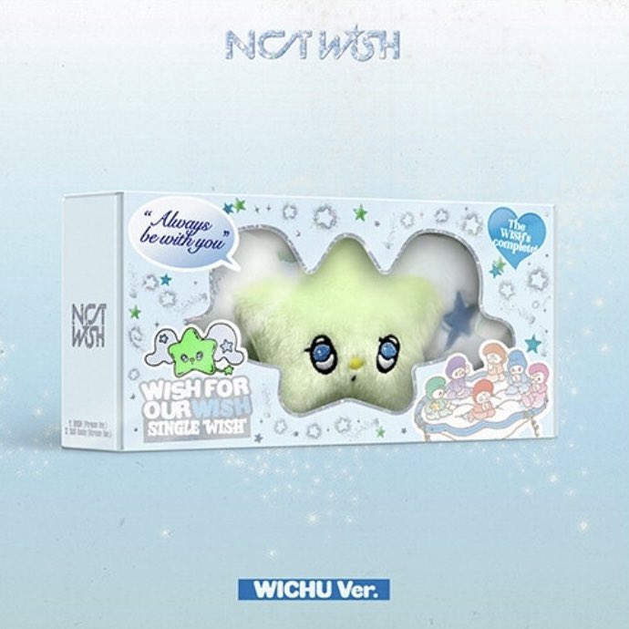 【未開封】NCT WISH WICHU クッション シオン　トレカ付き NCT WISH WICHU クッション サクヤ SM公式グッズ Qoo10] SM