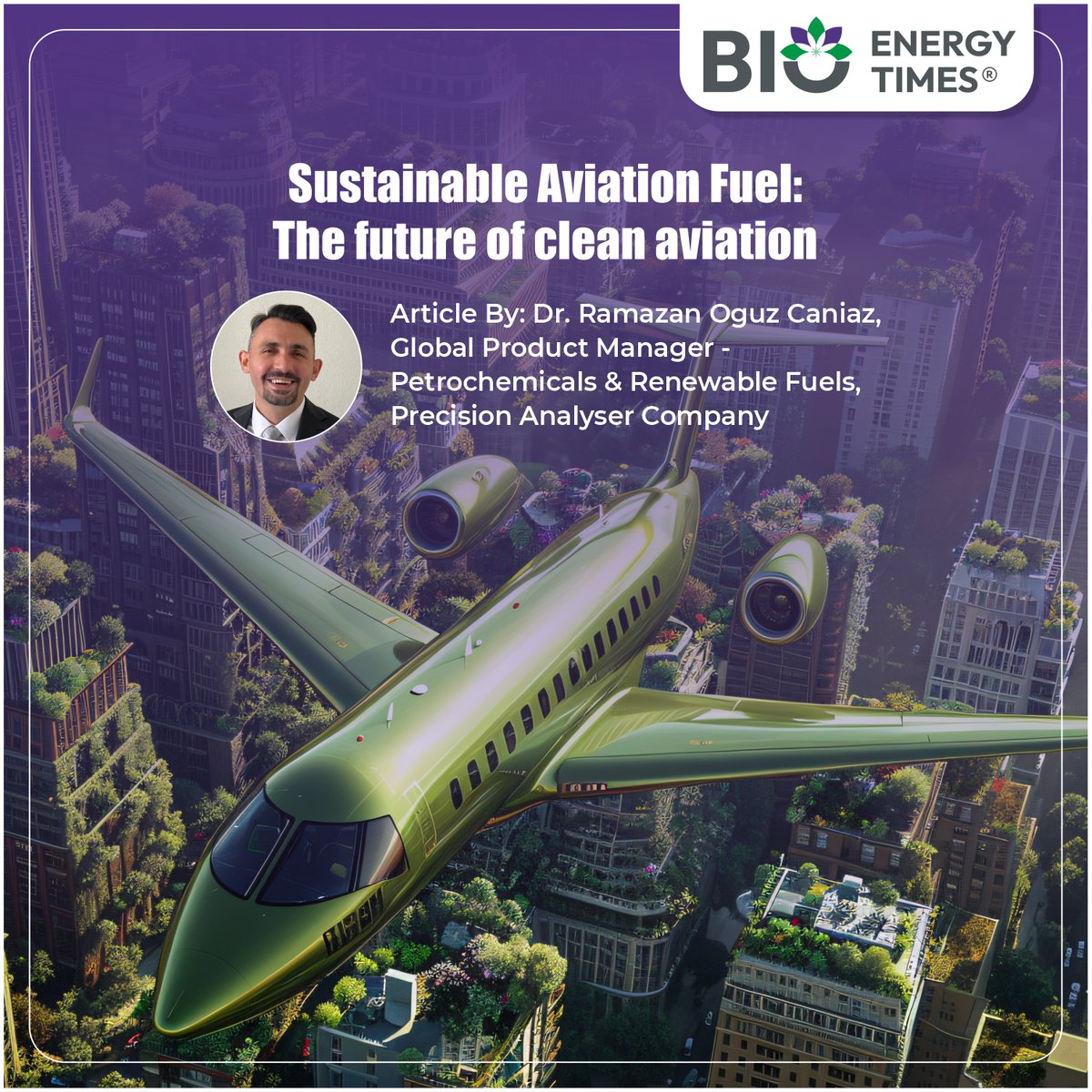 BioenergyTimes's tweet photo. As the aviation industry faces mounting pressure to reduce its environmental footprint, SAF has emerged as a critical solution to one of the sector’s most pressing challenges: decarbonization.     

Read more:  https://t.co/BhoVkFdd0d

 #BioEnergyTimes #Sustainability #BET https://t.co/Jiu47Go65z