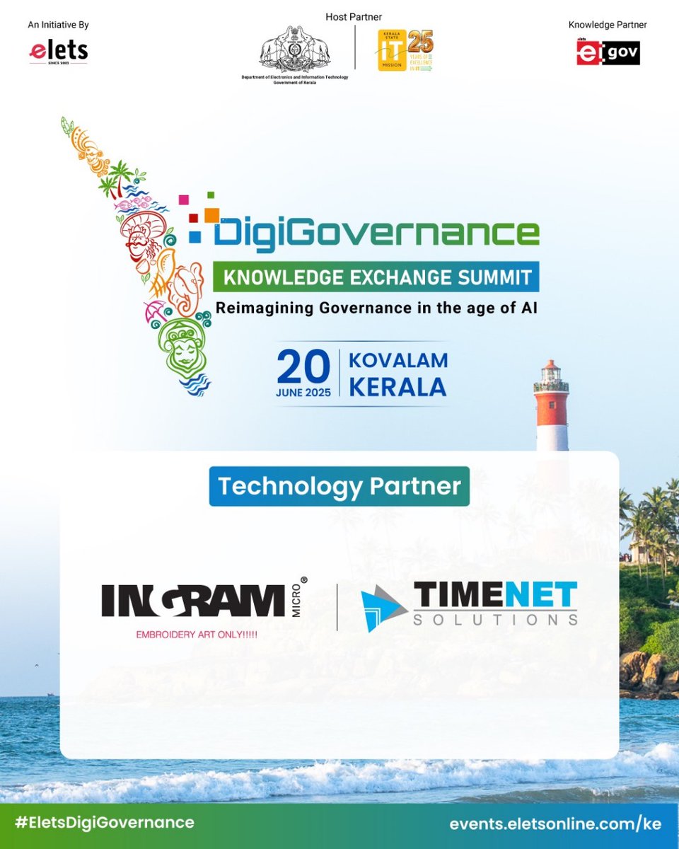 egovonline's tweet image. We’re delighted to welcome @IngramMicroInc and Timenet Solutions as 𝐓𝐞𝐜𝐡𝐧𝐨𝐥𝐨𝐠𝐲 𝐏𝐚𝐫𝐭𝐧𝐞𝐫𝐬 at the 𝐃𝐢𝐠𝐢𝐆𝐨𝐯𝐞𝐫𝐧𝐚𝐧𝐜𝐞 𝐊𝐧𝐨𝐰𝐥𝐞𝐝𝐠𝐞 𝐄𝐱𝐜𝐡𝐚𝐧𝐠𝐞 𝐒𝐮𝐦𝐦𝐢t.

Register Now: lnkd.in/gvREpm6c

#EletsDigiGovernance #IngramMicro