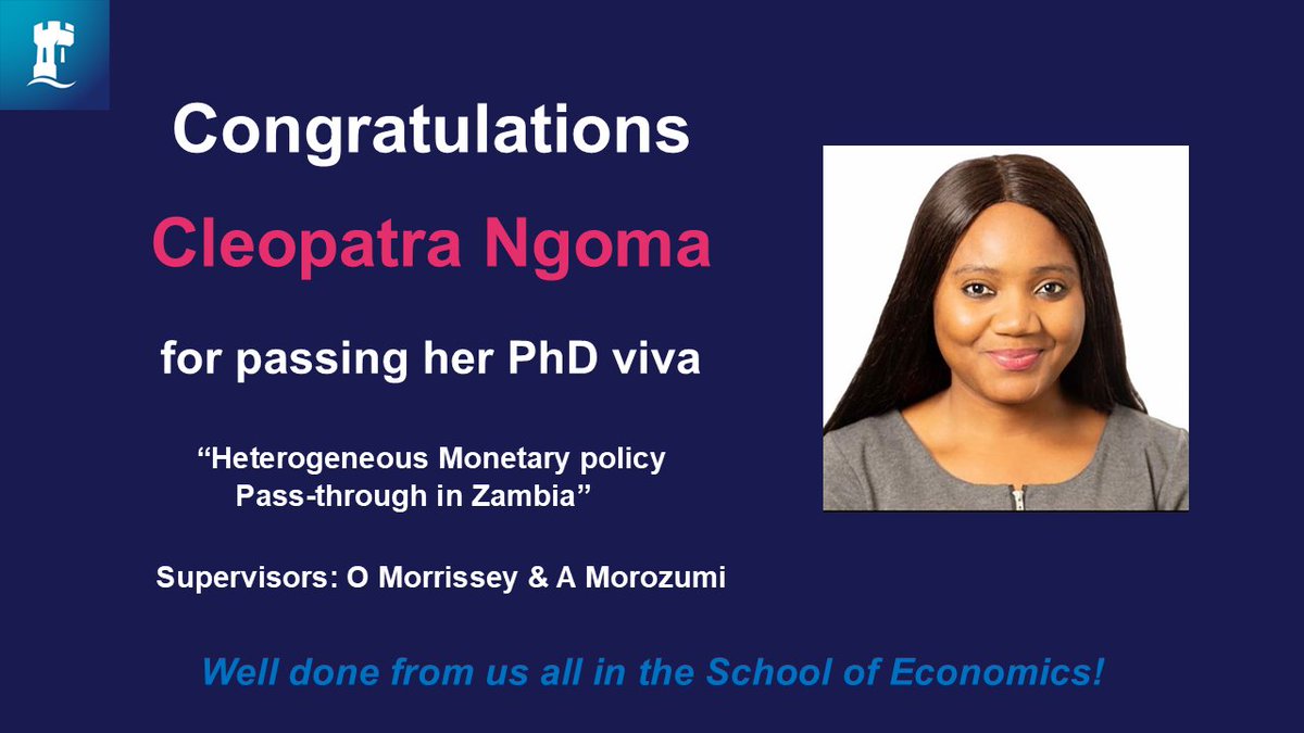 UoNEconomics (@uoneconomics) on Twitter photo Well done to Cleopatra Ngoma for passing her PhD viva!
Congratulations from all of us in <a href="/UoNEconomics/">UoNEconomics</a> 🎉 Well done to Cleopatra Ngoma for passing her PhD viva!
Congratulations from all of us in <a href="/UoNEconomics/">UoNEconomics</a> 🎉