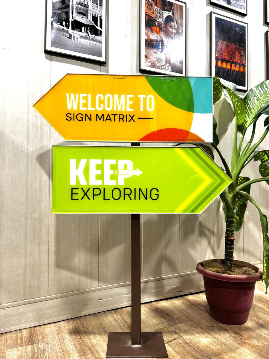 Sign_Matrix's tweet photo. We are Delhi based Designer, Manufacturer and Trader of Architectural Sign Systems.
Visit us at https://t.co/Hxc4f0JIEW

#signs 
#Kanpur 
#SonOfSardaar2 
#HappyBirthdayRahulGandhi 
#StormLite5G_Sale
#DontTrustKukuFM
#बिहार_में_राक्षस_राज
#CasteCensusKaHero

श्री हरि https://t.co/ng3HiXdULP