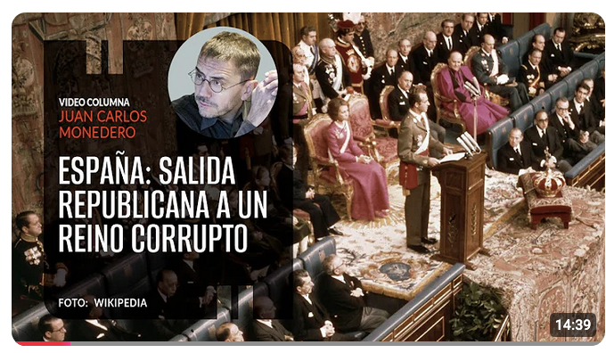 Cuando algo es necesario e imposible, hay que buscar una nueva dimensión. El régimen del 78 lo inauguró un Rey corrupto. ¿Por qué no debiera entonces ser corrupto el reino? El PP viene de la AP de Fraga. El PSOE, del pacto con el franquismo de Felipe González. Las inercias