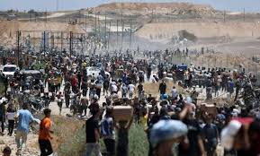 Sanash1991's tweet image. رجاء يكفي موتا فقط ساعدونا في شراء الطعام لقد حاولت اليوم الذهاب لنقطة المساعدات في نتساريم لعلي أحصل على كيلو طحين من أجل اطفالي الذين يبكون ليلا ونهارا من الجوع لكن بدل المساعدات أطلقوا علينا الرصاص رأيت الموت بعيني يكفي موتا من أجل المساعدات أضحي بنفسي من اجل اطعام اطفالي