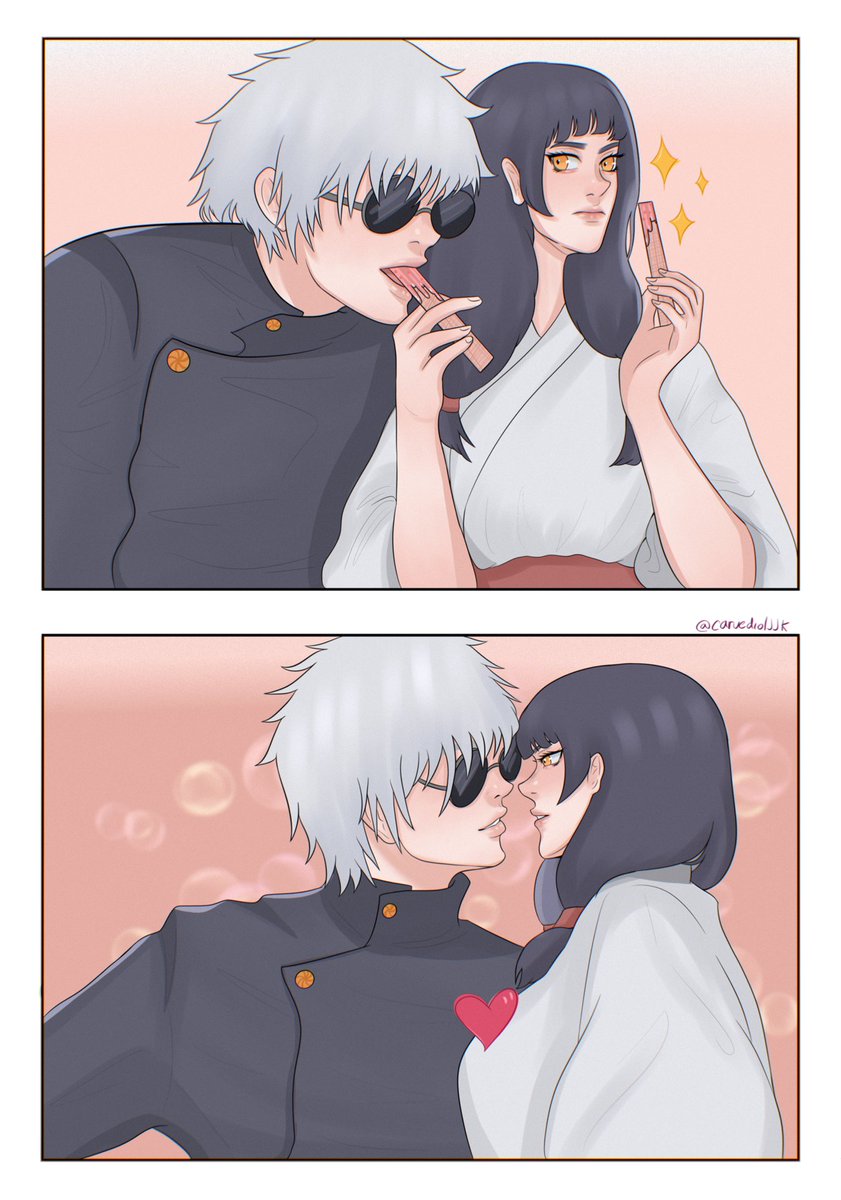 Sweet n teen love🍭
#gojohime