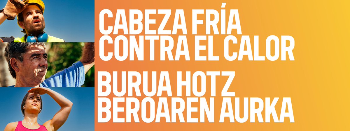 .<a href="/salud_na/">Salud - Osasuna</a> recomienda extremar las precauciones ante la alerta roja sanitaria por altas temperaturas en la Ribera del Ebro

➡️Anticiparse, planificar y aclimatarse, claves para mantener la salud frente al calor en el trabajo

📎Info: navarra.es/es/-/nota-pren…