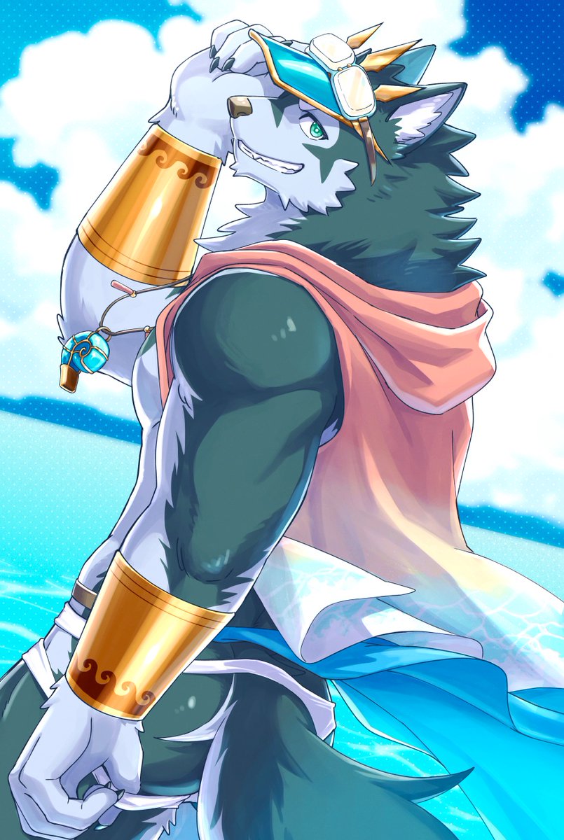 『クレイヴ・サーガ 神絆の導師』トリアイナを描かせていただきました🌊
やったーーーーー！！！！
何卒よろしくお願いします☺️