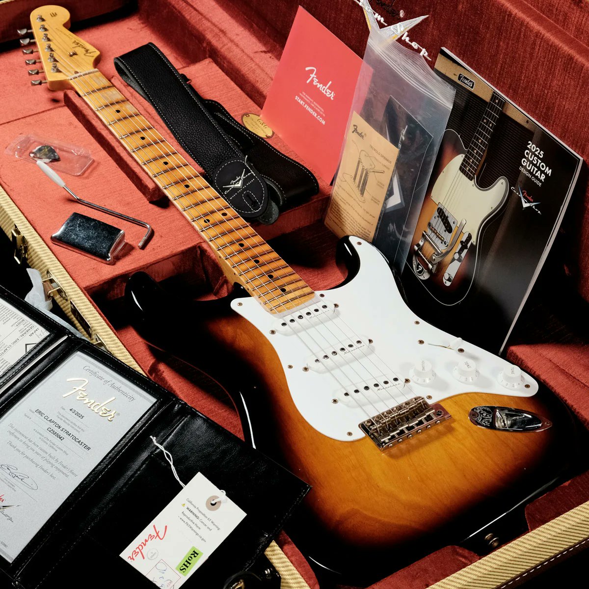 Fender Custom Shop / Eric #Clapton Stratocaster Ash Journeyman