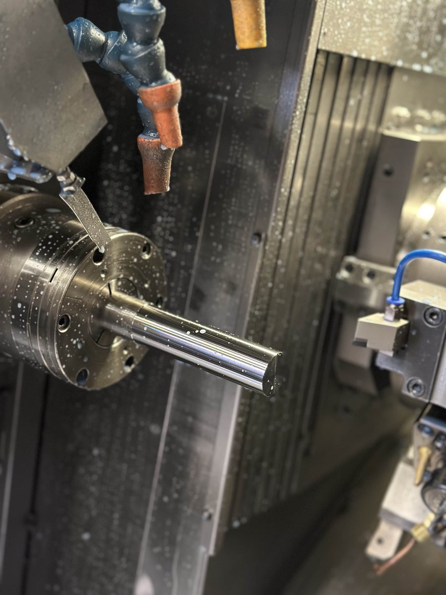 #Turning metal into quality components... that's what keeps us busy!

The team works hard to ensure every #TurnedPart meets exact specs for flawless performance.

With plenty of projects underway, there’s no time to waste. Let’s get this show on the road! 💪

#UKmfg #CNC #BTMAUK