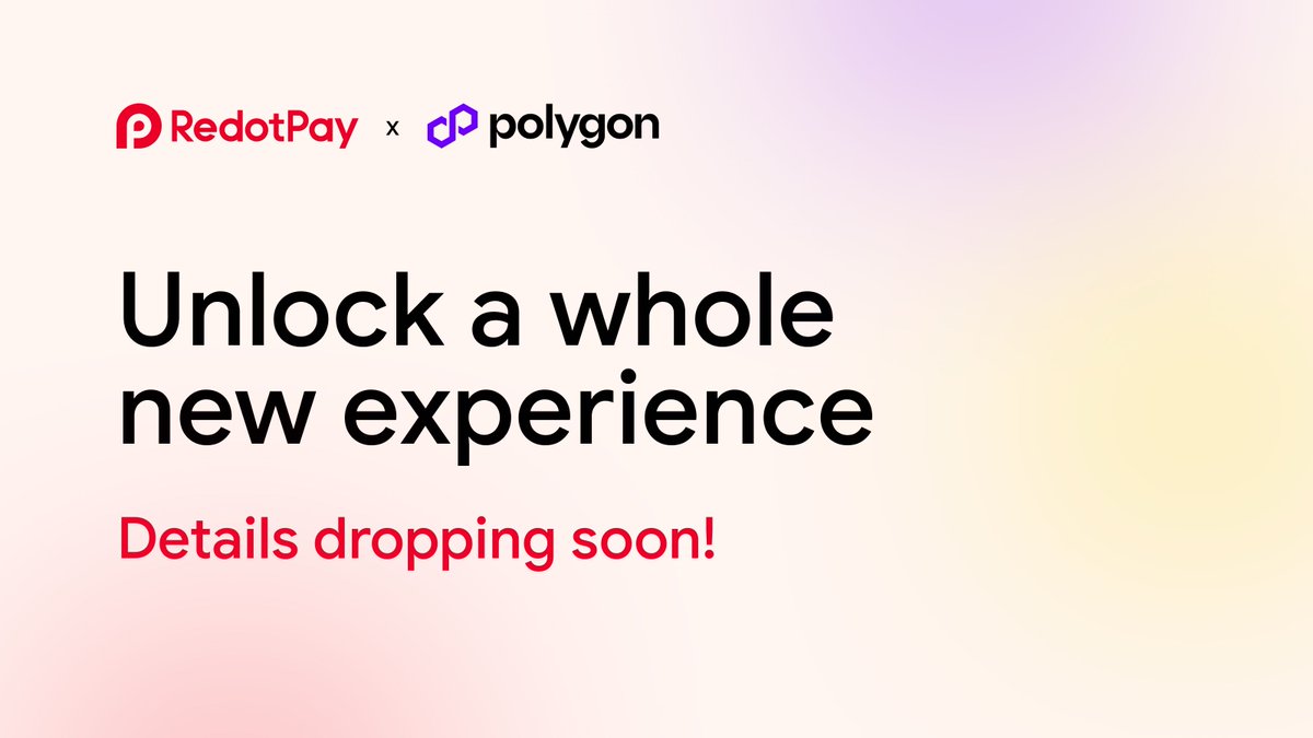 Get ready for something big in collaboration with <a href="/0xPolygon/">Polygon</a>, full reveal coming soon!