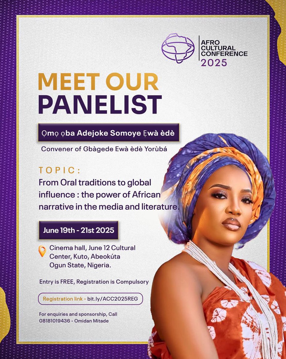 Ogún ọdún ní ilé onílé, ọgbọ̀n oṣù lé̩é̩dẹ̀ ẹlé̩ẹ̀dẹ̀,ààrè ni ààrè yíò máa jẹ́.
The first step towards EMANCIPATION is self discovery &amp; recognition,it is  important that we begin to tell our stories by ourselves,in D language we understand &amp;approach relatable to us.