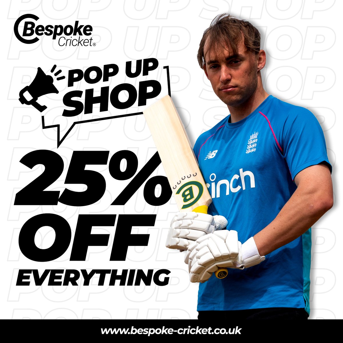 Bespoke Cricket ⚪⚫ (@bespoke_cricket) on Twitter photo 🏏Bring Premium Cricket Gear with an Exclusive 25% Discount to Your Club! 🤑
Book Your Club’s Pop-Up Shop Today!
Get in touch for more info 👇
📧 info@bespoke-cricket.co.uk
☎️ 01572 359891
#cricket #cricketer #BespokeCricket 🏏Bring Premium Cricket Gear with an Exclusive 25% Discount to Your Club! 🤑
Book Your Club’s Pop-Up Shop Today!
Get in touch for more info 👇
📧 info@bespoke-cricket.co.uk
☎️ 01572 359891
#cricket #cricketer #BespokeCricket