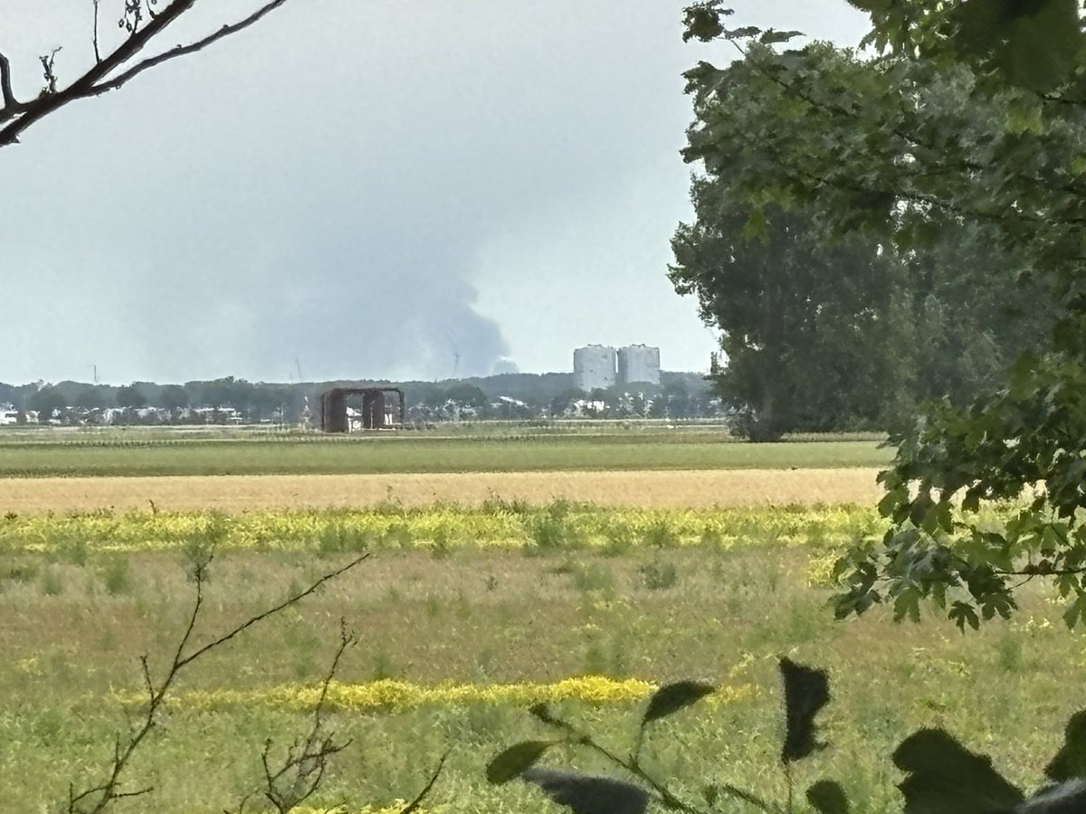 Grote brand mogelijk in Middenbeemster