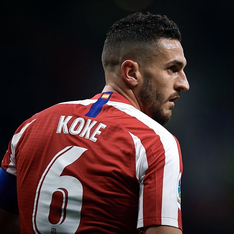 atletiuniverse's tweet photo. 🚨🇪🇸 JUST IN: Koke could start ahead of Samuel Lino tonight. Simeone could line up with a midfield trio of De Paul - Koke - Barrios.

@marca https://t.co/4d4Ve9wq3F