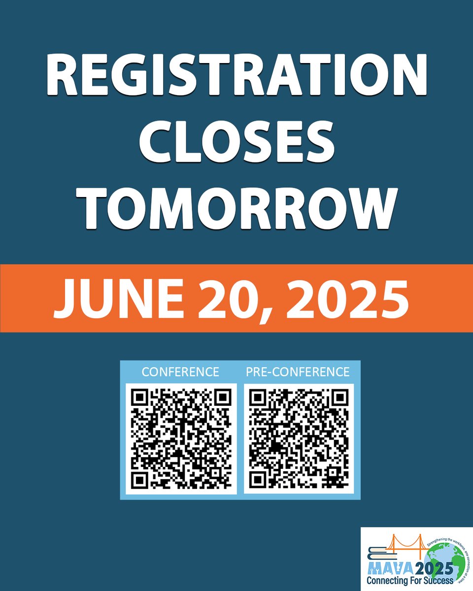 🚨 Registration for #CFS2025 closes TOMORROW! Last-minute Lucy's... this is your sign to lock in your spot at #CFS2025! Join fellow #educators, learn from #innovators, and add your voice to a dynamic #network of passionate professionals. 👉 Register here: ow.ly/24OO50W5L5V
