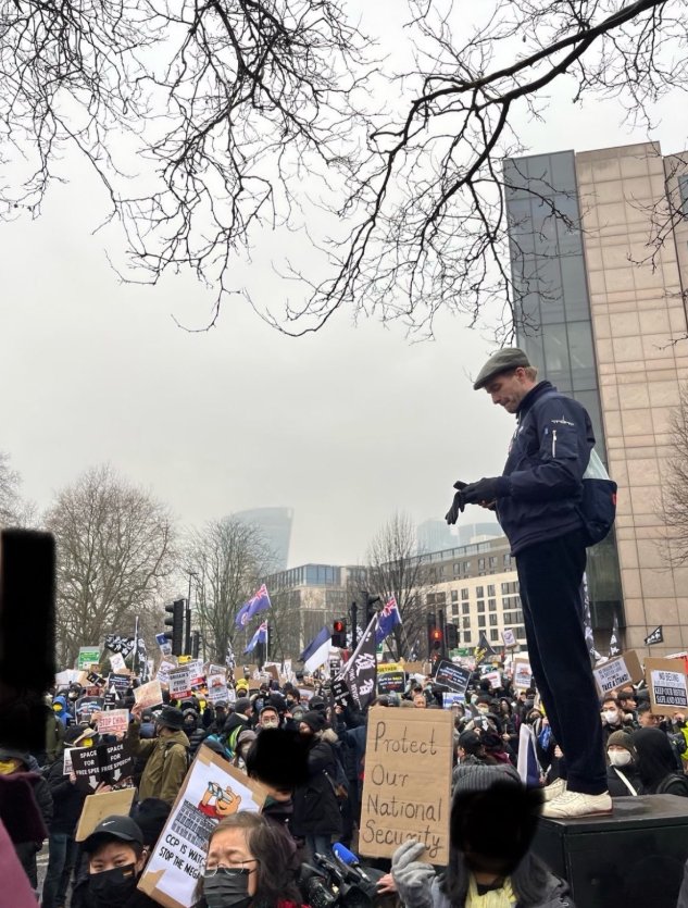 Katie Anderson (@katieander42) on Twitter photo Stand up for England, stand up for Europe!
Say NO to the Chinese Mega Embassy
Britain cannot allow the CCP to operate from the heart of London, a city known for its role in exposing China’s dark tactics. #DefendUK #NoMegaEmbassy 1/4 <a href="/benedictrogers/">Benedict Rogers 羅傑斯</a> <a href="/NoCCPGenocide/">No CCP-Solomon Yue's #quad+A-10 Warthogs-Sun Tzu</a> Stand up for England, stand up for Europe!
Say NO to the Chinese Mega Embassy
Britain cannot allow the CCP to operate from the heart of London, a city known for its role in exposing China’s dark tactics. #DefendUK #NoMegaEmbassy 1/4 <a href="/benedictrogers/">Benedict Rogers 羅傑斯</a> <a href="/NoCCPGenocide/">No CCP-Solomon Yue's #quad+A-10 Warthogs-Sun Tzu</a>