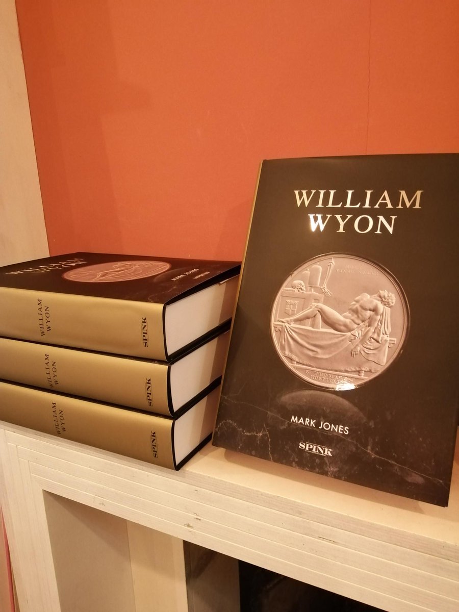 Thank you to everyone who joined us in the bookshop last night for a lovely celebration of the publication of William Wyon by Mark Jones!