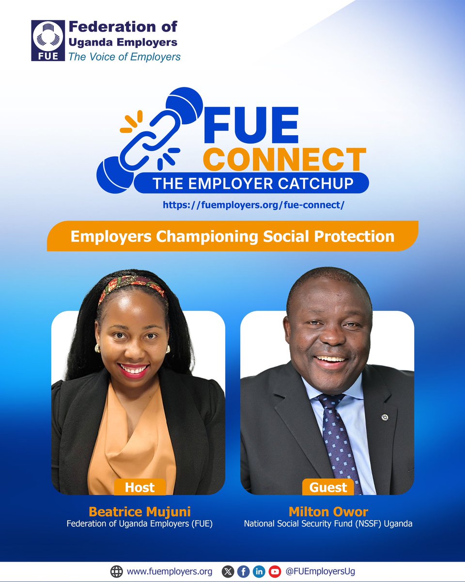 We kicked off our FUE Connect series with an insightful conversation featuring Mr. Milton Owor from NSSF Uganda, a long-standing FUE member and board representative.