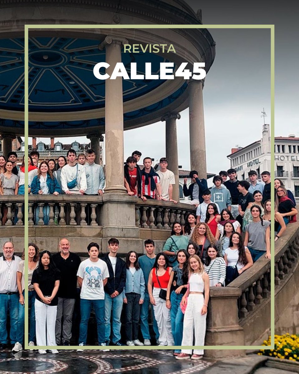 CM Larraona (@cmlarraona) on Twitter photo 📣¡Ya está aquí la nueva edición de Calle45!
📰Nuestra revista anual donde reunimos lo mejor del año. 
🧡Esta edición incluye una entrevista entrañable a Manu Sagües, que se jubila después de más de 30 años siendo un pilar de esta casa. 
 larraona.org/wp-content/upl… 📣¡Ya está aquí la nueva edición de Calle45!
📰Nuestra revista anual donde reunimos lo mejor del año. 
🧡Esta edición incluye una entrevista entrañable a Manu Sagües, que se jubila después de más de 30 años siendo un pilar de esta casa. 
 larraona.org/wp-content/upl…
