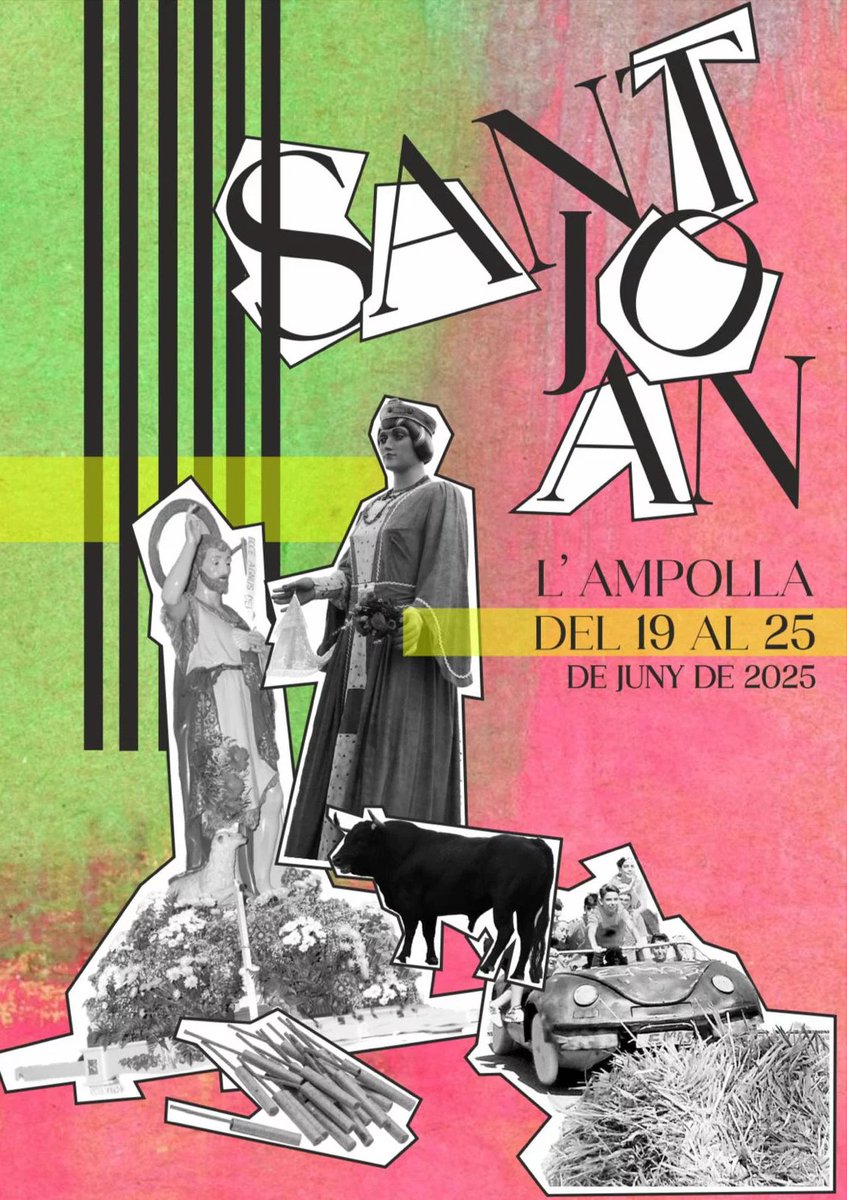Terres de l'Ebre (@terresebretur) on Twitter photo 🎉 L'Ampolla celebra les seves festes majors per Sant Joan amb tot un seguit d'activitats festives. Us hi esperem! 🔥
📆 19 al 25 de juny
ℹ️ tuit.cat/qJpL4
<a href="/lampollaturisme/">ampollaturisme</a> #TerresdelEbre 🎉 L'Ampolla celebra les seves festes majors per Sant Joan amb tot un seguit d'activitats festives. Us hi esperem! 🔥
📆 19 al 25 de juny
ℹ️ tuit.cat/qJpL4
<a href="/lampollaturisme/">ampollaturisme</a> #TerresdelEbre