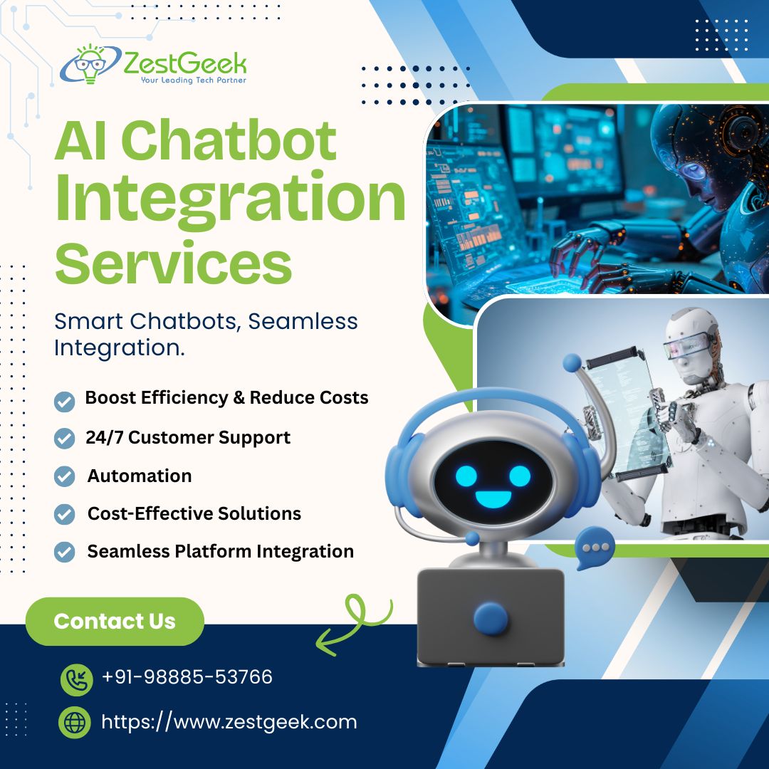 🚀 Smarter support starts with AI!

Say goodbye to wait times &amp; high costs.
Get 24/7 instant help, smooth integration &amp; happy customers. 💬🤖

✨ Upgrade your customer service today:

🔗 zestgeek.com/open-ai

#AIChatbot #CustomerSupport #AIForBusiness